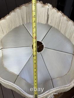 Vintage French Victorian Bell Lamp Shade Large