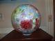 Vintage Gwtw Large Lamp Shade Globe Hand Painted