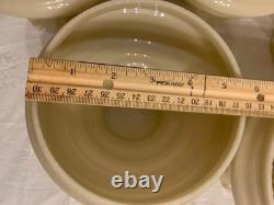 Vintage Glass Lamp Chandelier Light Shade Beige Lot of 5 New