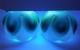 Vintage Glass Lotus Lampshade Pair 4 Tall 3.75 Base Diameter Please Read