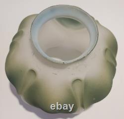 Vintage Glass Lotus Lampshade Pair 4 Tall 3.75 Base Diameter Please Read