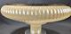 Vintage Glass Nu Gold Type Spiral Ribbed Torchiere Lamp Shade Brass Gallery 16w