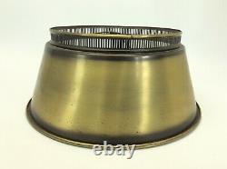 Vintage Gold Metal 1950's Era Table Lamp Light Shade Used Part