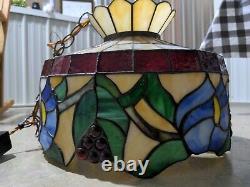 Vintage Gorgeous 16 Tiffany Inspired Stained Glass Mosaic Light/Lamp Shade