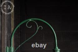 Vintage Green Petticoat Shade Lamp