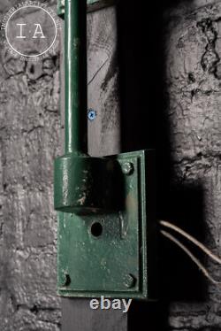 Vintage Green Petticoat Shade Lamp