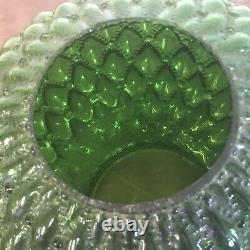 Vintage Green Quilted Glass Shade Gwtw Lamp Shade