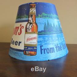 Vintage Hamm's Beer Motion Shade Hamms Advertising Motion Sign Lamp Shade only