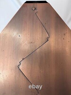Vintage Handmade FRANZ GT KESSLER Designs Metal Copper Patina Floor Lamp Shade