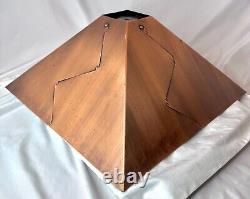Vintage Handmade FRANZ GT KESSLER Designs Metal Copper Patina Floor Lamp Shade