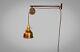 Vintage Industrial Pulley Sconce Copper Shade Wall Mount Light Machine Age