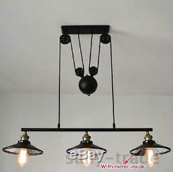 Vintage Industrial RetroAdjustable Style Metal Pendant Lights Ceiling Lamp Light