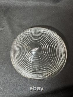 Vintage Insert Refractor Bowl For Holophane 20 wide BEEHIVE Industrial Light