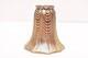 Vintage Iridescent Pulled Feather Studio Art Glass Lamp Light Shade 5.5 Tulip