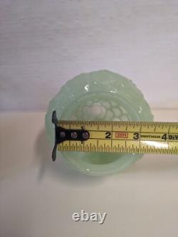 Vintage Jadeite Green Glass Grape Cluster Lamp Shade