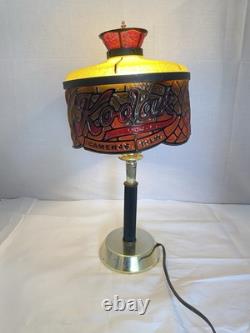 Vintage Kodak Cameras And Film Lamp Faux Glass Resin Shade Tiffany Style 17