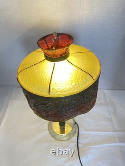 Vintage Kodak Cameras And Film Lamp Faux Glass Resin Shade Tiffany Style 17