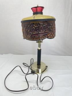 Vintage Kodak Cameras And Film Lamp Faux Glass Resin Shade Tiffany Style 17