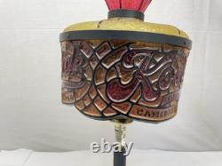 Vintage Kodak Cameras And Film Lamp Faux Glass Resin Shade Tiffany Style 17