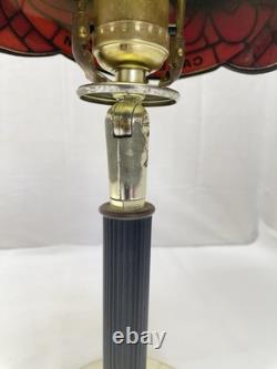 Vintage Kodak Cameras And Film Lamp Faux Glass Resin Shade Tiffany Style 17