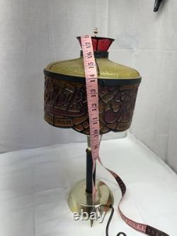 Vintage Kodak Cameras And Film Lamp Faux Glass Resin Shade Tiffany Style 17