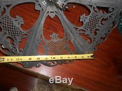 Vintage Lamp Shade Brass & Metal Victorian Table Floor Large 17