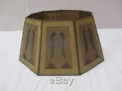 Vintage Lamp Shade Mutual Sunset Lamp Co. Large Screen Shade withOriginal Tag