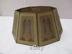 Vintage Lamp Shade Mutual Sunset Lamp Co. Large Screen Shade withOriginal Tag