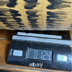 Vintage Lampshade Drum Shape Fiberglass Mcm 13 Tall Gold Beige Black Gray