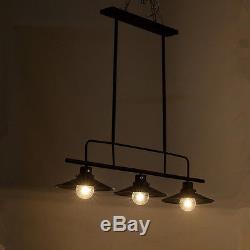 Vintage Loft Pendant Light Fixture Chandelier Bar Kitchen Shop Deco Ceiling Lamp