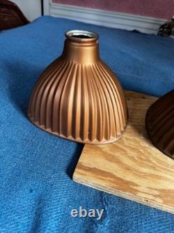 Vintage Lot Of Three X Ray Mmucury Shades