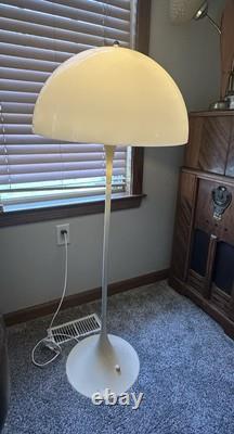 Vintage Louis Poulsen Panthella Mushroom Floor Lamp by Verner Panton