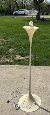 Vintage Louis Poulsen Panthella Mushroom Floor Lamp by Verner Panton