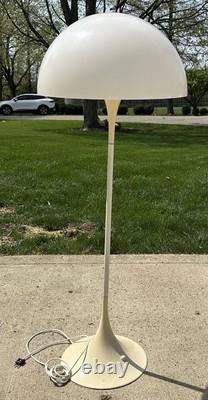 Vintage Louis Poulsen Panthella Mushroom Floor Lamp by Verner Panton