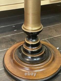 Vintage MCM Frederick Cooper Table lamps Candlestick Matching Bee Shades