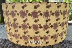 Vintage MCM Starburst Fiberglass Shade Mid Century Modern Lighting Atomic 1950s