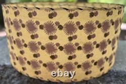 Vintage MCM Starburst Fiberglass Shade Mid Century Modern Lighting Atomic 1950s Vintage MCM Starburst Fiberglass Shade Mid Century Modern Lighting Atomic 1950s