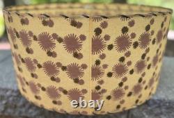 Vintage MCM Starburst Fiberglass Shade Mid Century Modern Lighting Atomic 1950s