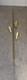 Vintage Mcm Tension Pole Lamp, Gold, Mid Century Modern Starlight Cone Atomic