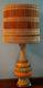 Vintage Maria Kipp Lampshade Woven Bamboo Quartite Creative Corp Lamp 1960 Eames