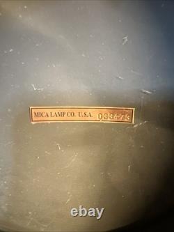 Vintage Mica Lamp Co 24 in Replacement For Genuine Mica Bungalow Lamp Shade