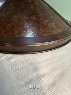 Vintage Mica Lamp Co 24 in Replacement For Genuine Mica Bungalow Lamp Shade