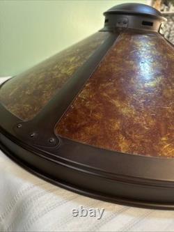 Vintage Mica Lamp Co 24 in Replacement For Genuine Mica Bungalow Lamp Shade