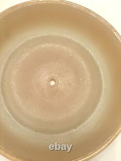 Vintage Mid Century Glass Ceiling Light Shade 10 inch MCM