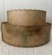 Vintage Mid Century Modern Fiberglass Lamp Shade Two Tier 50s 60s Atomic Retro
