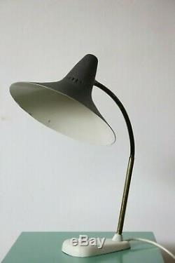 Vintage Mid Century Modern UFO Saucer Shade Desk Lamp