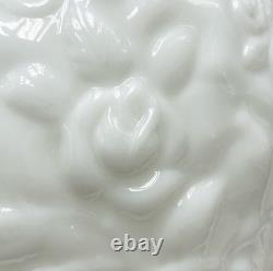 Vintage Milk Glass Oil Lamp Shade