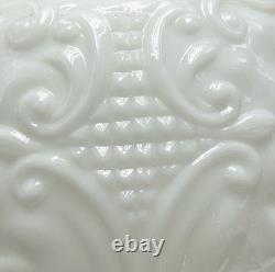 Vintage Milk Glass Oil Lamp Shade