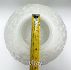 Vintage Milk Glass Oil Lamp Shade