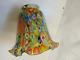 Vintage Murano Millefiori Glass 5 Lamp Shade Excellent Condition